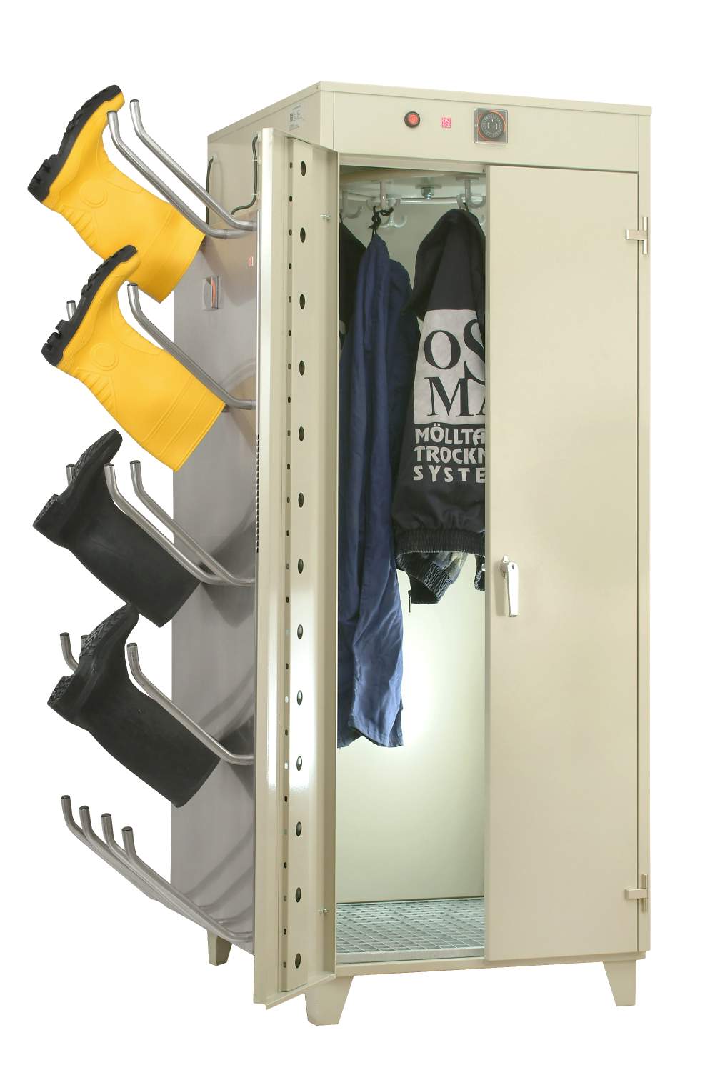 Шкаф для боевой одежды пожарного и снаряжения ПТС-74.00.510